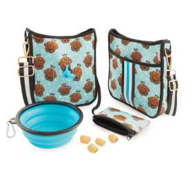 Elegant Doxie Dog Walking Tote