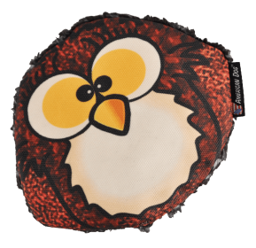 Owlivia Squeaker-Less Crinkle Dog Toy - Owl Design