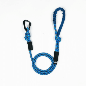 Massif 10MM Kernmantle Climbing Rope Dog Leash with D-Shaped Carabiner