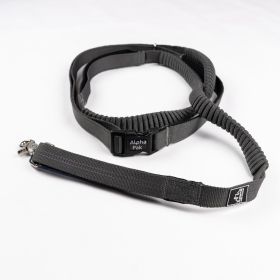Cascades Graphite Stretchable Hands-Free Dog Leash
