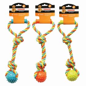 CHP Rope Tugger with Spike Ball and Grip Handle