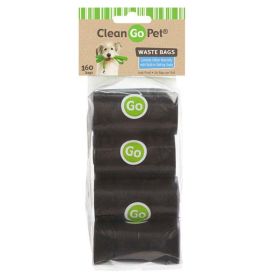 Clean Go Pet Black Replacement Waste Bags - 8 Pack