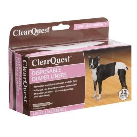 CQ Light Disposable Diaper Liners - 22 Count Pack
