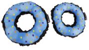 Chocolate Donut Plush Dog Toy - Medium