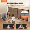 VEVOR Retractable Baby Gate, 34.2" Tall Mesh Baby Gate, Extends up to 76.8" Wide Retractable Gate for Kids or Pets