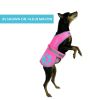 Pink Dog Reflective Vest XS Size Hi Vis Fluorescent Visibility Helping to Safeguard Your Pet On Off Leash in Urban & Rural Areas