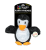Spunky Pup Furry Friend Penguin Squeaky Toy