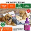 Dog Calming Pheromone Diffuser Refill 2 Pack DE Stress Formula Anti Anxiety Treatment for Cats Reduce Spraying Scratching Fighting