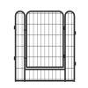 8 Panels Heavy Duty Metal Playpen with door,31.7"H Dog Fence Pet Exercise Pen for Outdoor, Indoor
