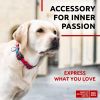 Nylon Dog Collar 14-23 in Neck x 1 in Wide Adjustable Dog Collar for Large Small & Medium Dogs Breakaway Puppy Collars Boy & Girl Dog Collars with Dur