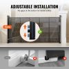 VEVOR Retractable Baby Gate, 34.2" Tall Mesh Baby Gate, Extends up to 76.8" Wide Retractable Gate for Kids or Pets