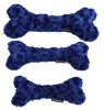 Nuggle Bone Large Soft Fleece Squeaky Dog Toy