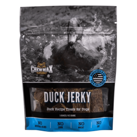 Premium Duck Jerky Treats for Dogs - Chicken Free Formula (Pack Of: 1, Quantity: Case- 8)