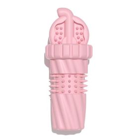 Chew-Resistant Tpr Dog Toy - The Stylish Pet Hat (Color: Pink)