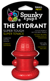 Spunky Pup Large Rubber Hydrant Treat Dispenser (Pack Of: 1, size: small)