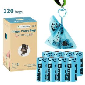Ecopaws Biodegradable Dog Poop Bags (Color: Blue)