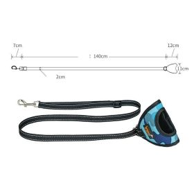The Adventure Pup Harness (Color: Blue Camouflage)