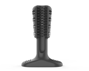 Pet Dental Care Kit: Dog Toothbrush And Grinding Tool (Color: Black, size: S)
