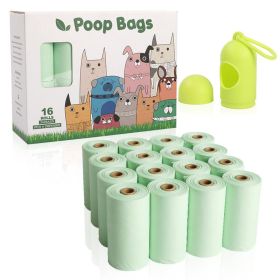 Eco-Friendly Biodegradable Dog Waste Bags (Count: 16Pcs)