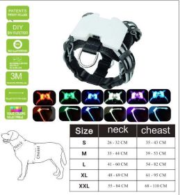 Usb Rechargeable Led Pet Collar - Illuminate Your Dog's Style! (size: L)