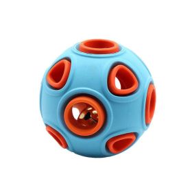 Glowing Melody Dog Toy Ball (Color: Blue Bells, size: M)