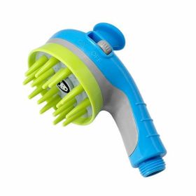 Dog Shower Brush (Color: Blue)