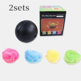 Interactive Plush Electric Pet Toy Ball - The Ultimate Playtime Companion For Cats And Dogs (Color: Photo Color 2Sets)