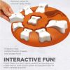 Interactive Puppy Brain Game: Snack Dispenser Puzzle Toy For Smart Dogs