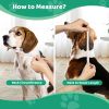 IFurffy Dog Cone for After Surgery Breathable Soft Dog Cone for Large Medium Small Size Dog