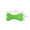 Pet TPR Rubber Toy Footprint Biscuit Dog Toy Dog Training Toy Solid Candy Color Molar Resistant Bite Cleaning Teeth