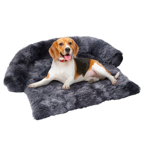 Dog Bed Mat For Couch - Non-Slip, Machine Washable - Comfortable Pet Pad For Large Dogs And Cats - Indoor Sofa Cushion With Removable Cover - 43x41x7