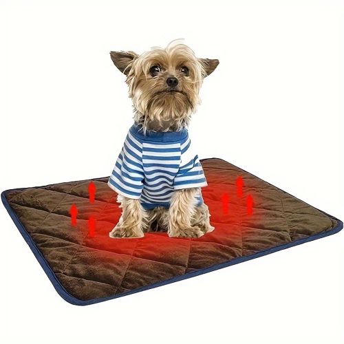 Dog Cat Bed, Cat Dog Non-Slip Mat, Extra Warm Thermal Pet Pad  Self-Heating Cat Mat Warm Thermal Pet Pad Washable Dog Crate Pad Heat Dog Cat Bed Mat B